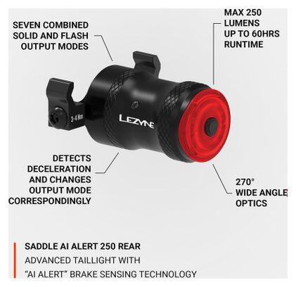 Luce posteriore Lezyne Saddle Ai Alert 250 4/6