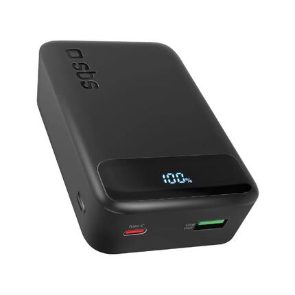 Batterie externe 20000 mAh avec écran LCD et charge rapide