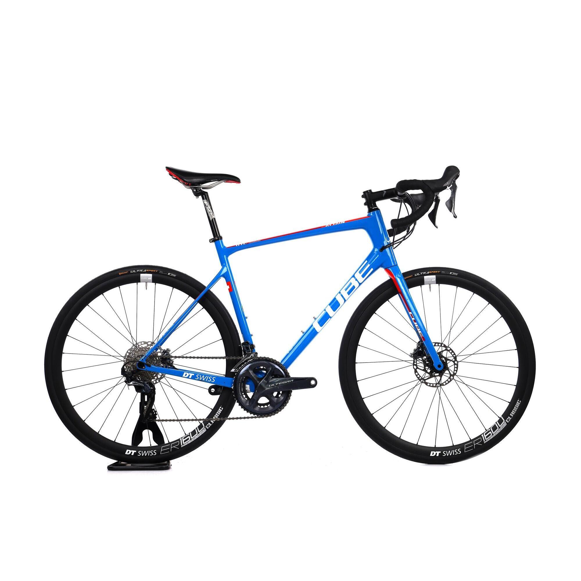 Cube - Reconditionné - Vélo De Route - Cube Attain - 58 . Bon - Vélo Route - Bleu - 58 - Decathlon