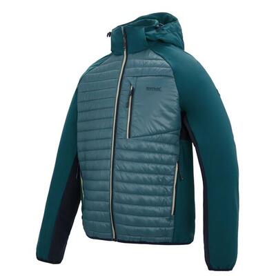 Heren pro hybrid ii gewatteerde jas