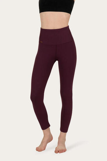 Surya 7/8 Legging Yoga et Pilates/Pilates - Violet foncé