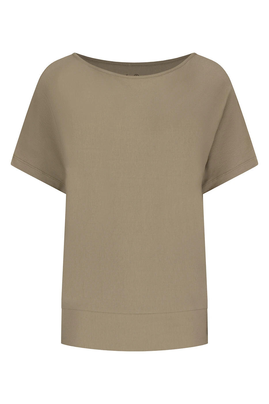 T-shirt Yoga & Pilates Budhi Coupe Ample, manche chauve-souris - Fern 5/5