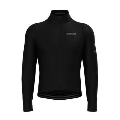 Giacca Ciclismo Invernale Isolante Idrorepellente Uomo - Tempest Eclipse Nero