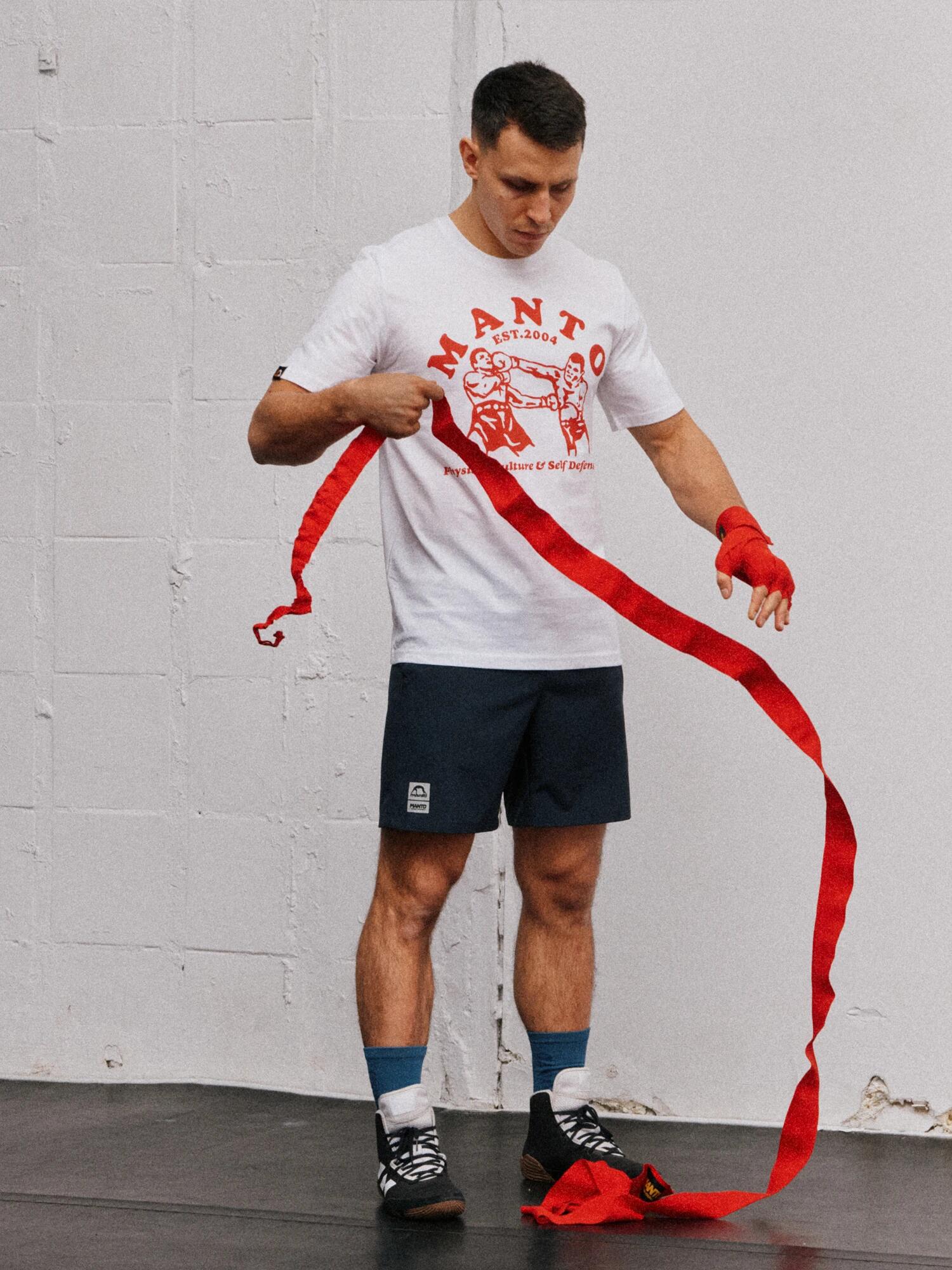 MANTO t-shirt BOXEO biały 3/5
