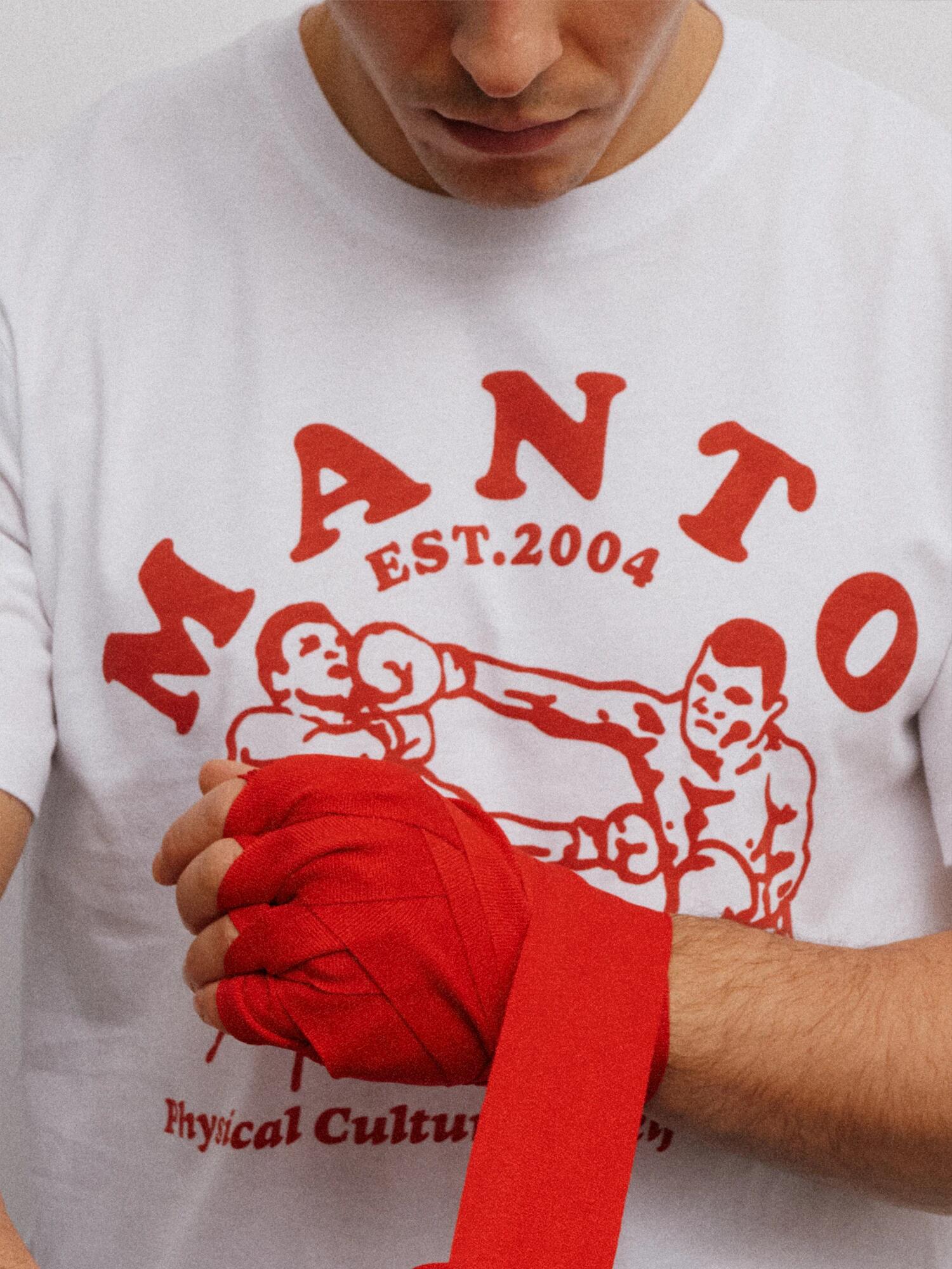 MANTO t-shirt BOXEO biały 2/5