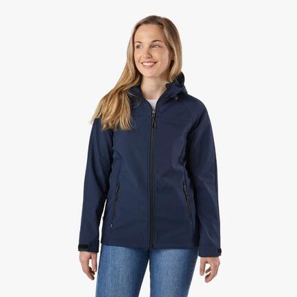 Veste softshell randonnée femme imperméable respirante Stryn Softshell