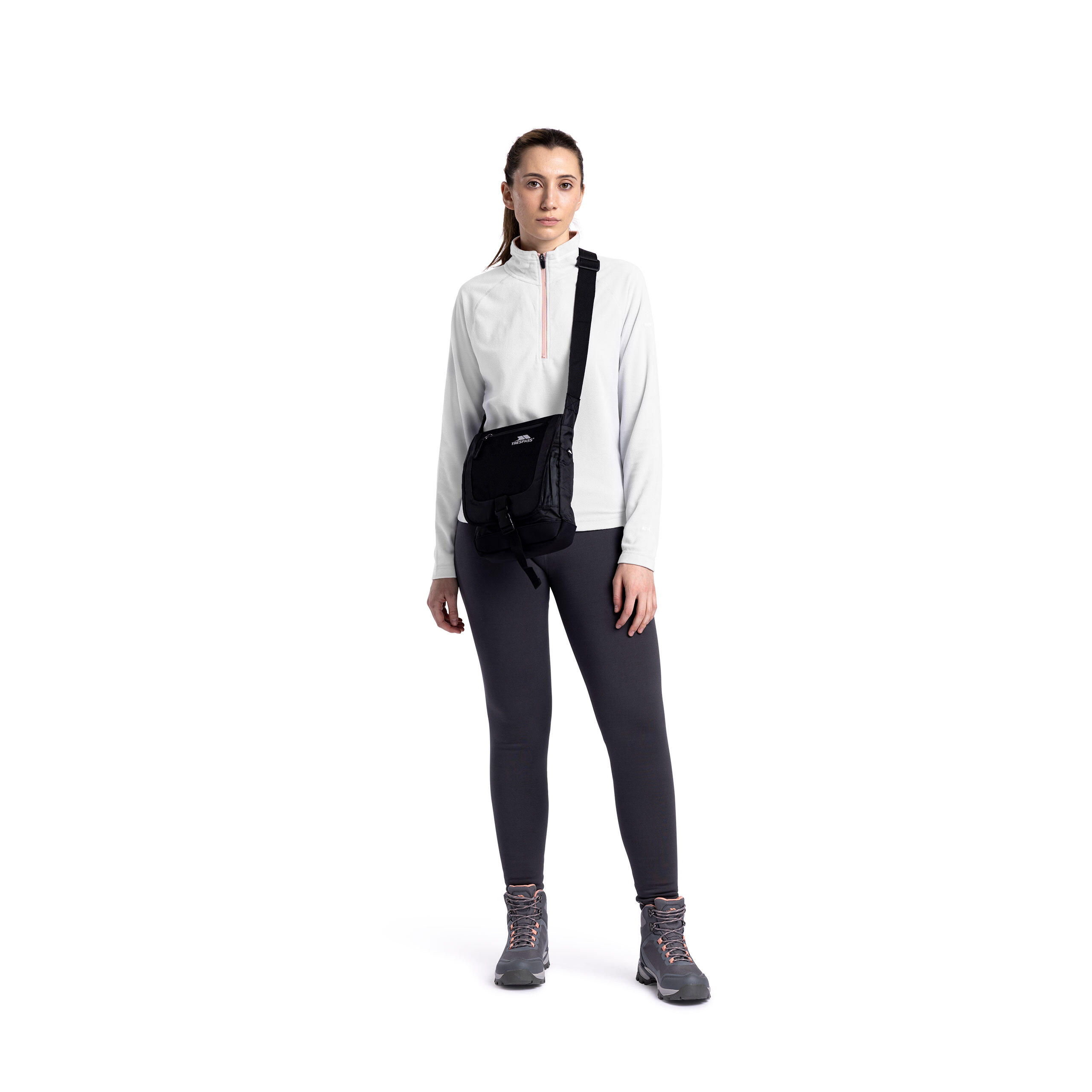Womens Microfleece 1/2 Zip Neck Airtrap Fleece Top - Skylar 3/5