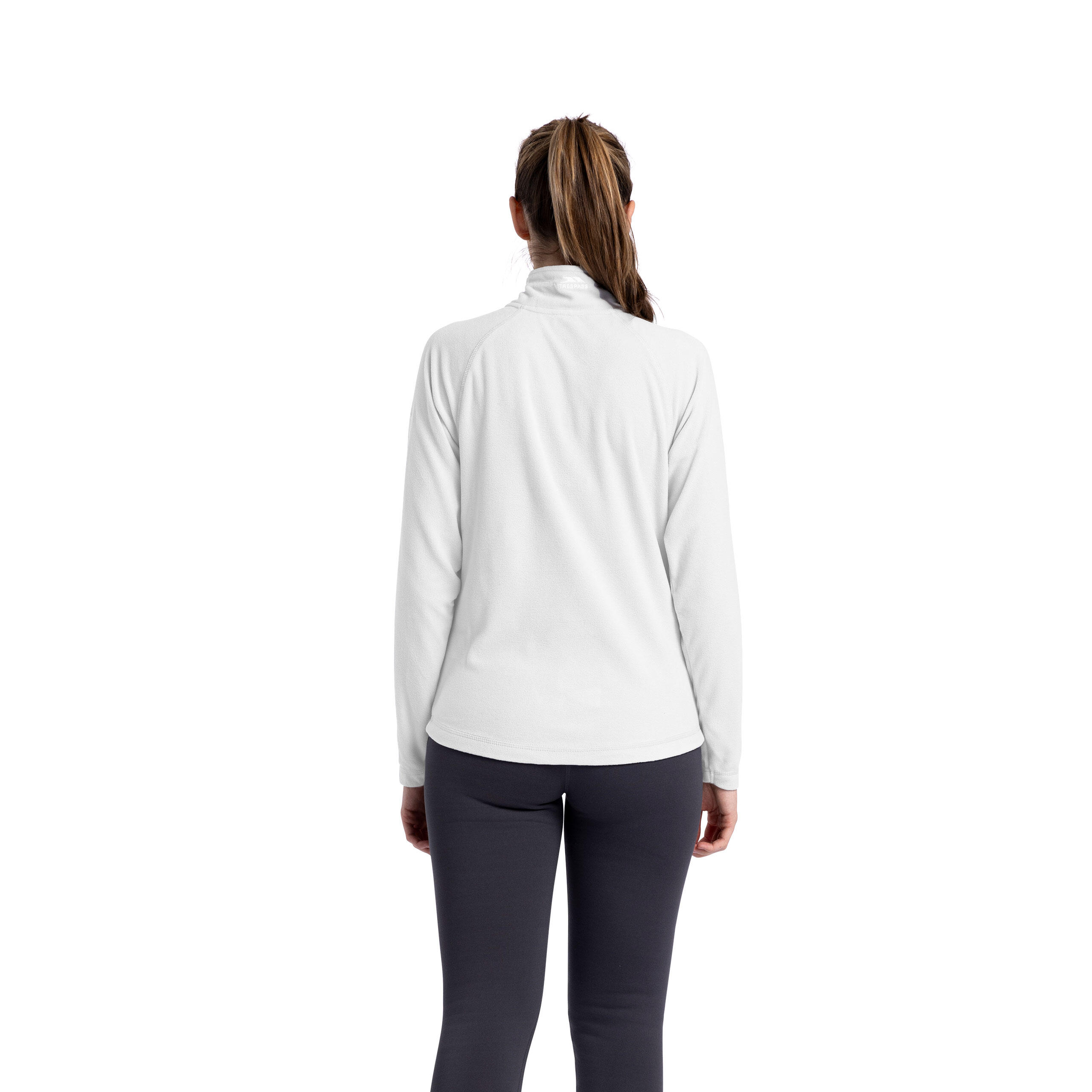 Womens Microfleece 1/2 Zip Neck Airtrap Fleece Top - Skylar 4/5