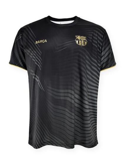 Das Barça-Trainingstrikot für die Saison 2025/26 – schwarz-gold