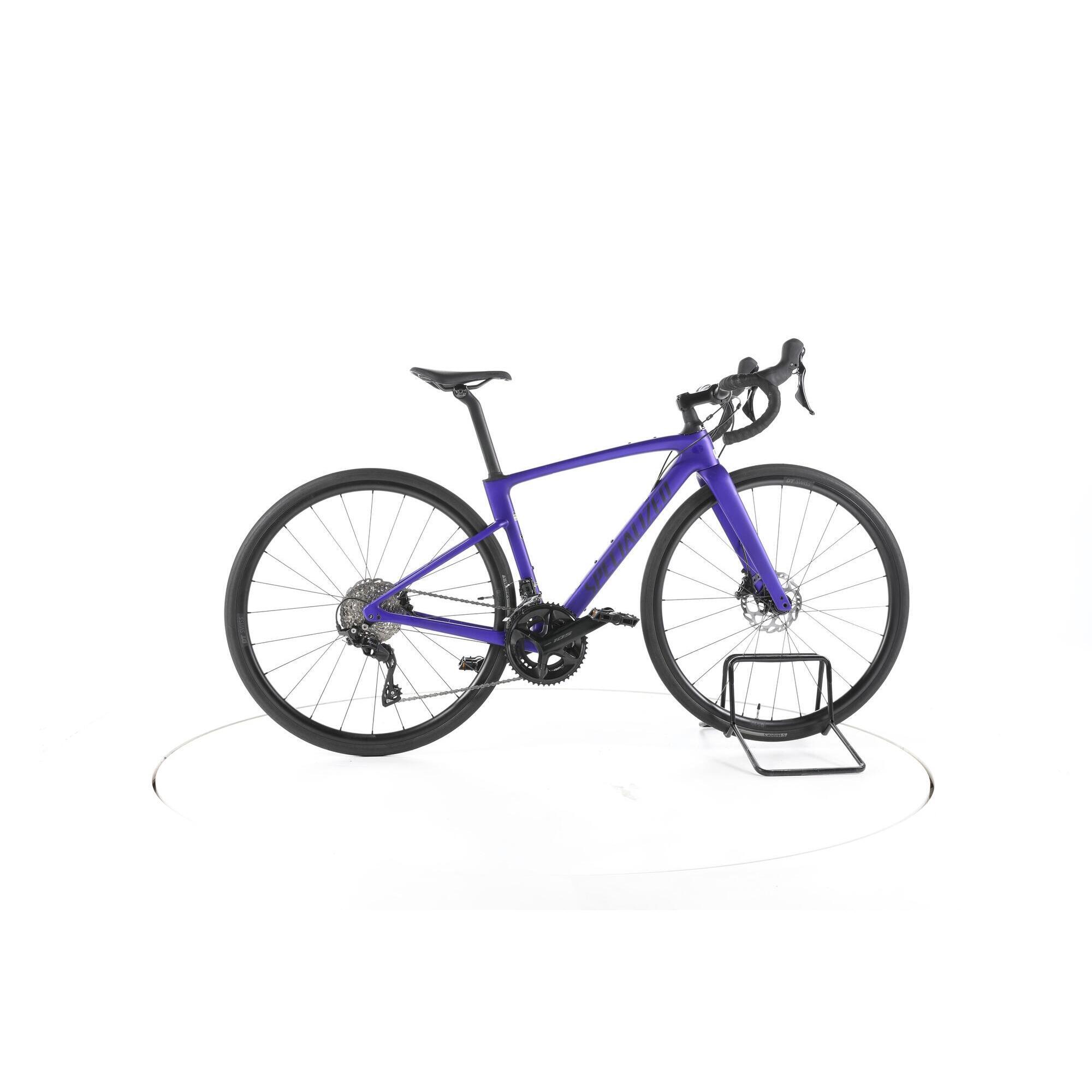 Specialized - Reconditionné - Specialized Roubaix Sl8 Sport 2023 - Très Bon - Vélo Gravel - Violet - Decathlon