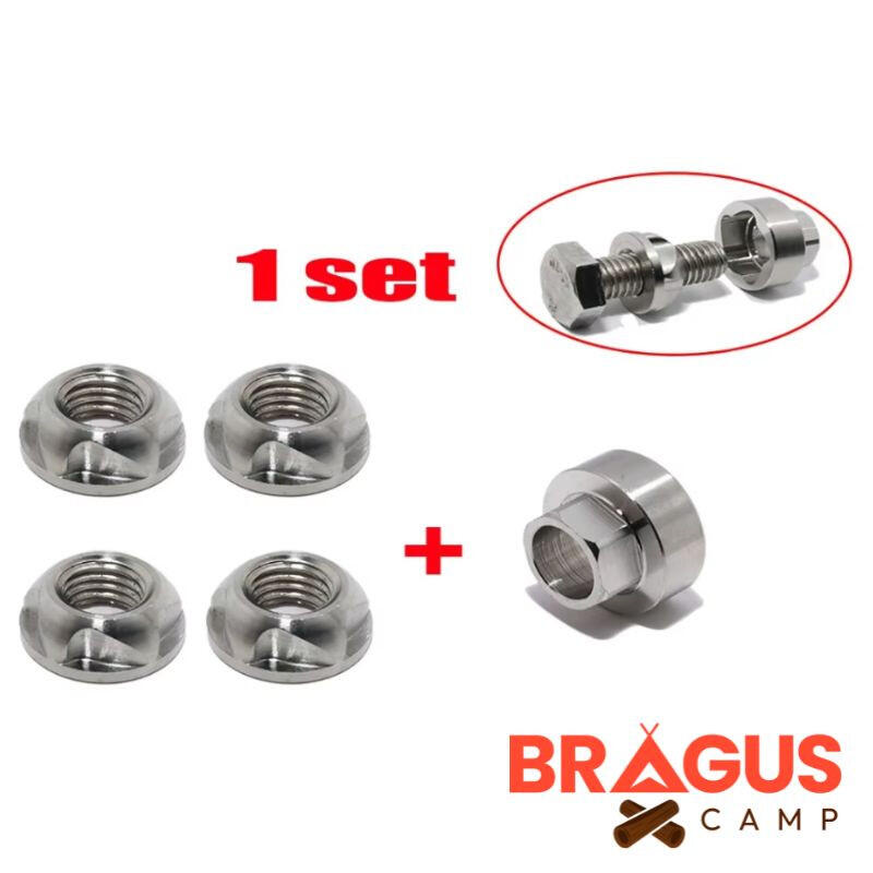 Kit Antirrobo BRAGUSCAMP para Tiendas de Techo | Seguridad Outdoor 2/2