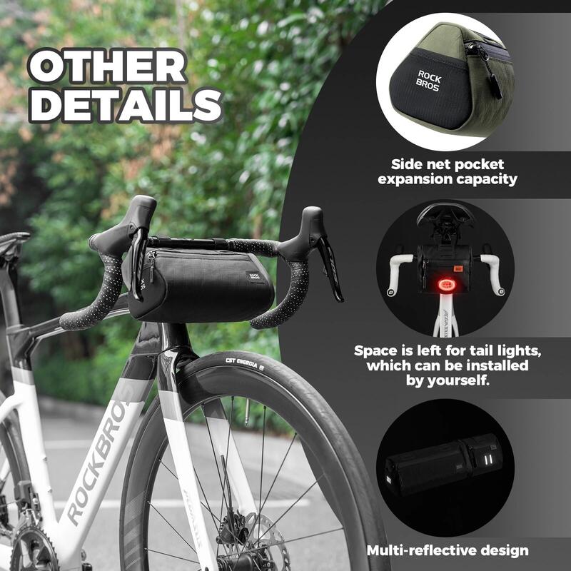 Geantă bicicletă ROCKBROS 2 în 1 geantă dublă șa 2L
