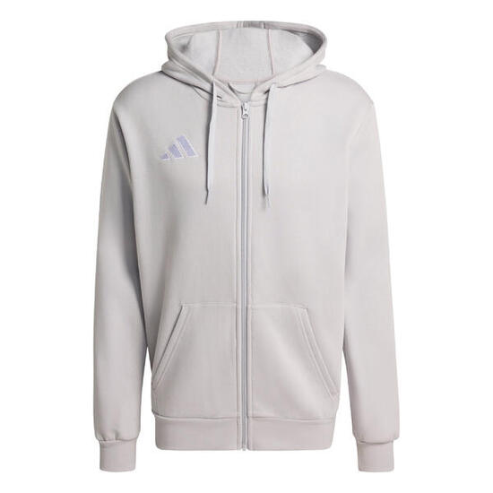 adidas sweat à capuche zippé homme gris