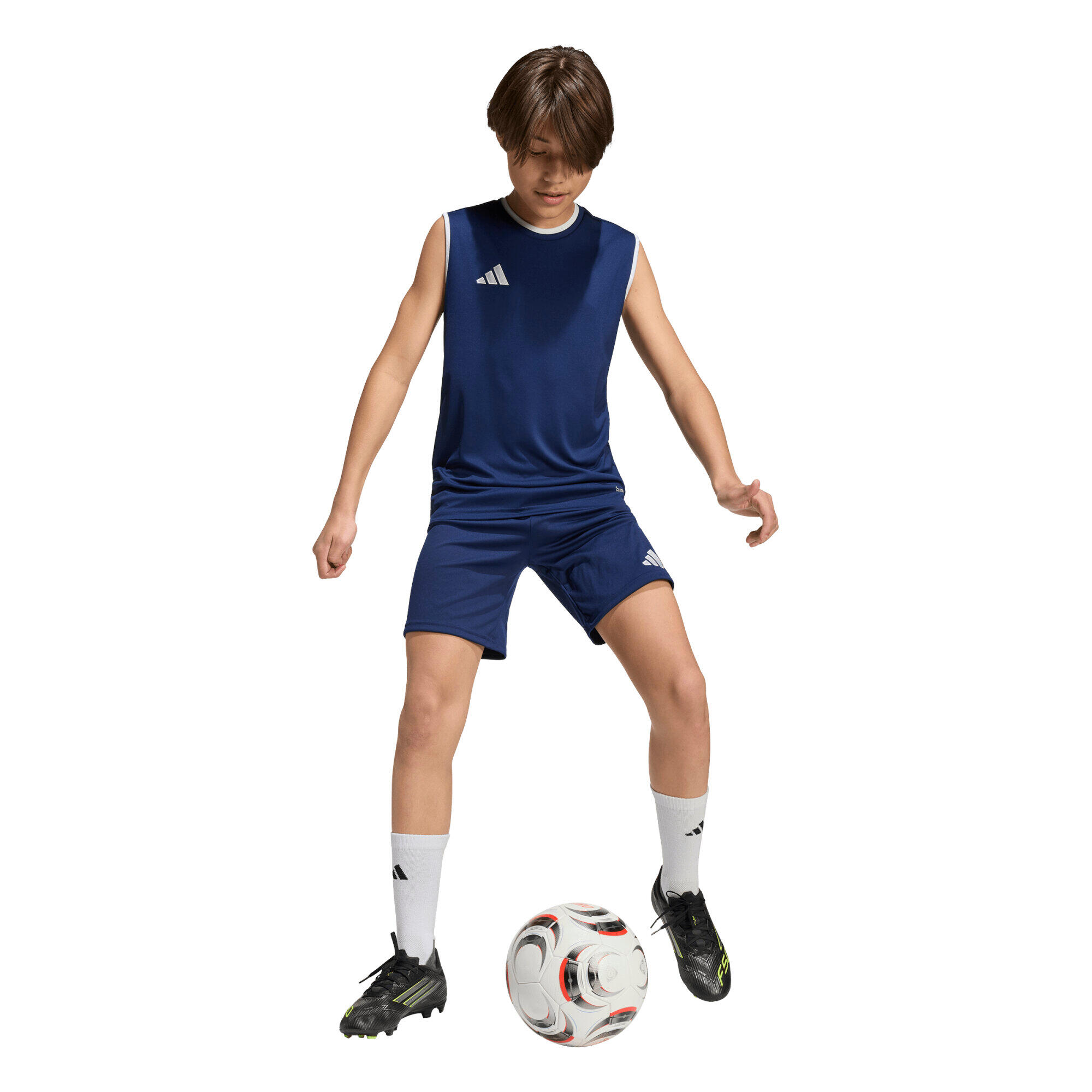 Maglietta per bambini adidas Entrada 26 Sleeveless Jersey 5/7