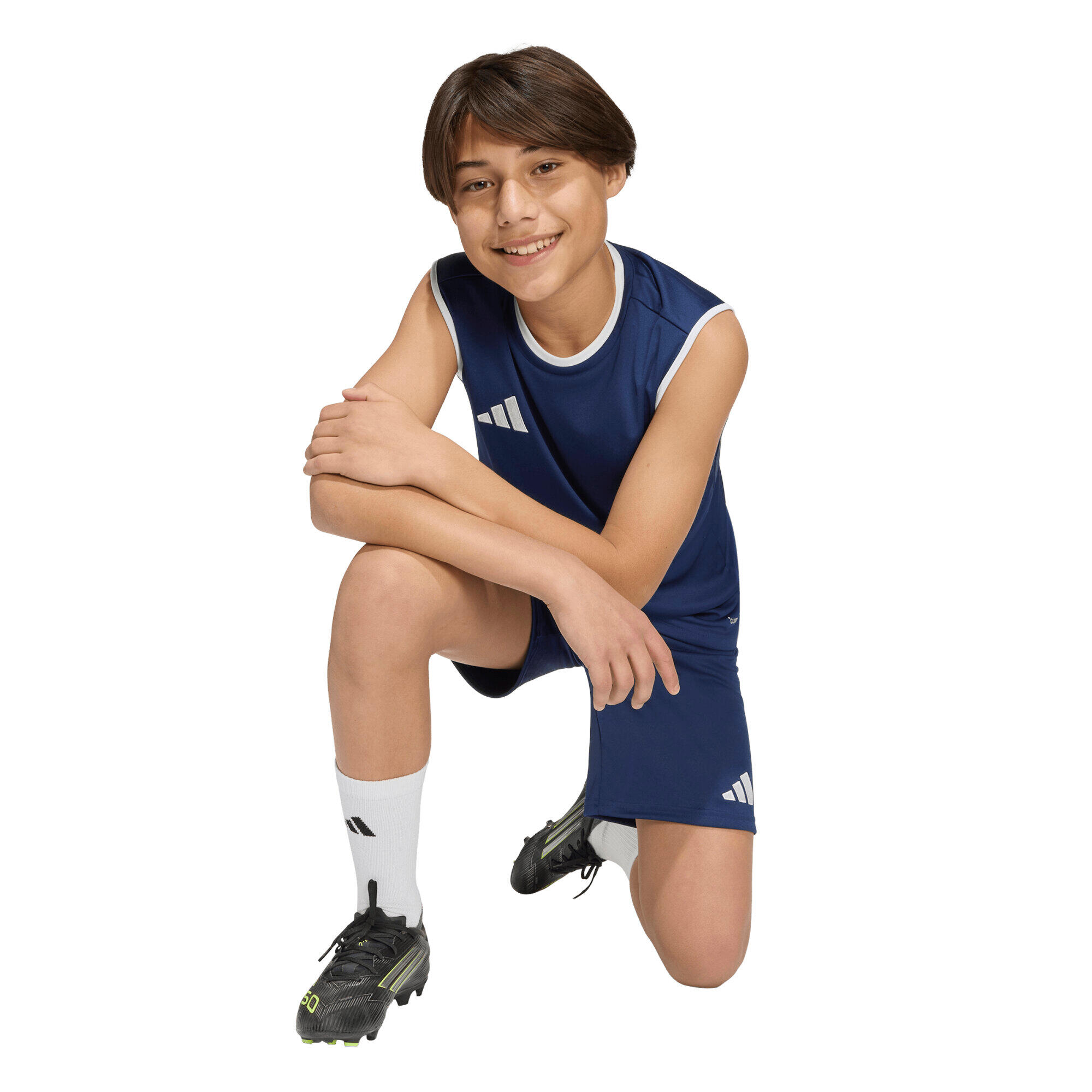 Maglietta per bambini adidas Entrada 26 Sleeveless Jersey 6/7
