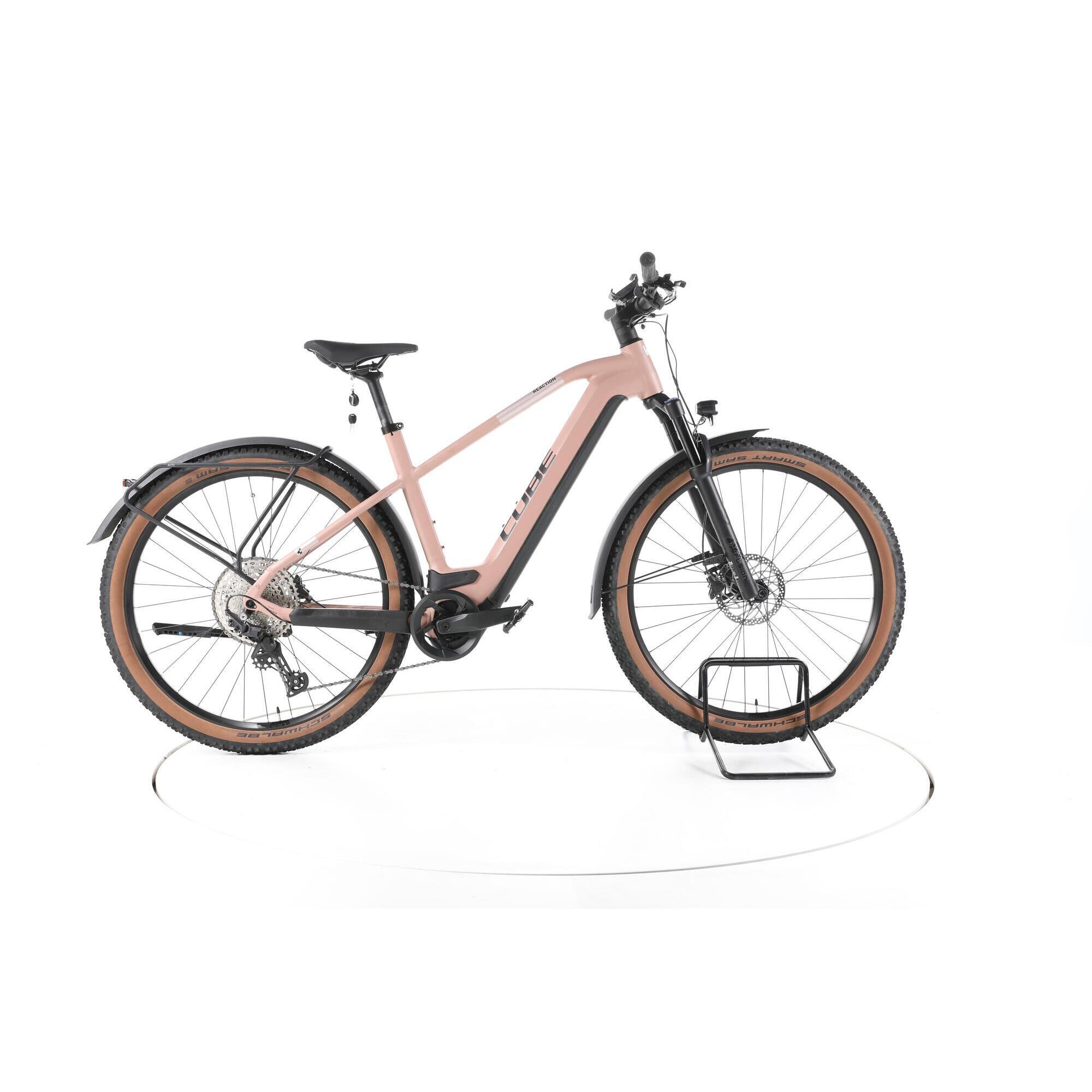 Cube - Reconditionné - Cube Reaction Hybrid Race Trekking Vélo Électrique 2024 - Bon - Vélo Tout Chemin - Rose - 48 Xl - Decathlon