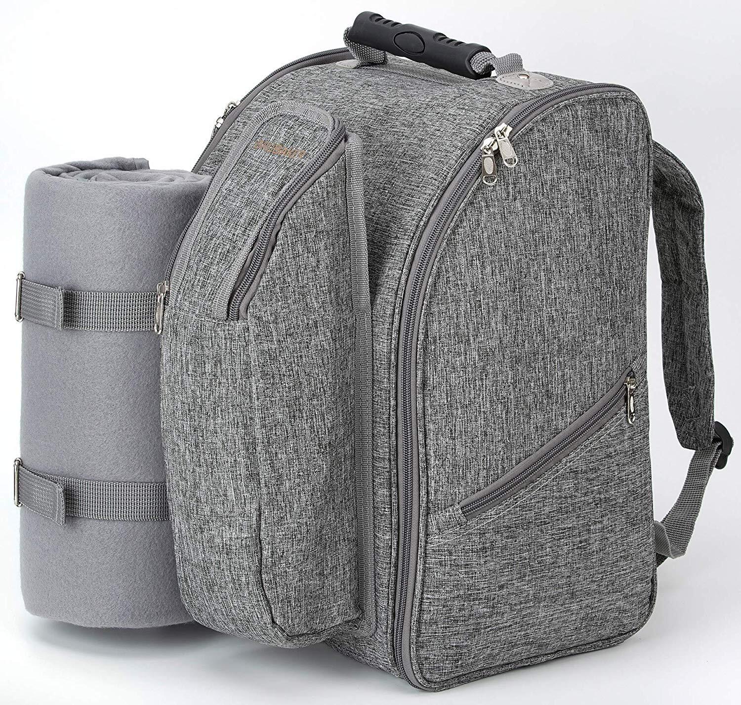 Sac à dos pique-nique 2 personnes avec compartiment frais 6/7