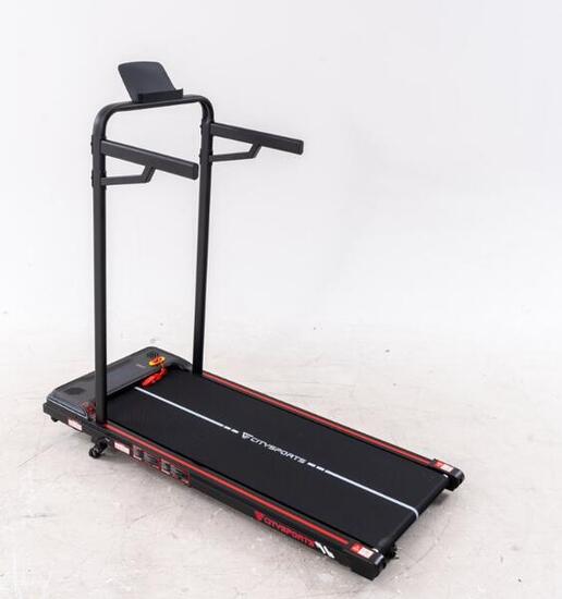 Tapis de Marche Inclinable 13.41%. 440W, 6.0km/h, Bluetooth, Accoudoirs amovible