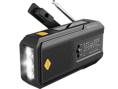 Sandberg survivor noodradio solar am/fm 2000 mah