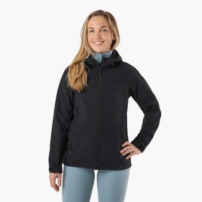 Dames hiking softshell jas waterdicht ademend stryn softshell