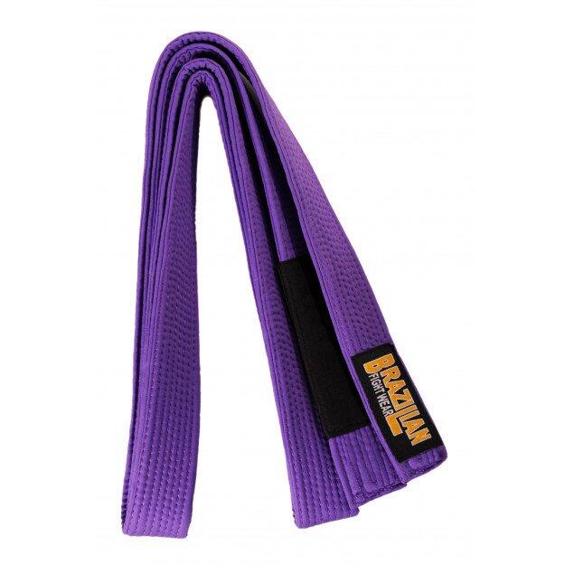 Cintura di jiu-jitsu brasiliano viola 1/2