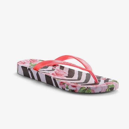 Glemo Coqui Kaja Mules Femme - Rose Fluo Floral, 36