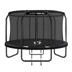Trampoline de jardin pour enfants THUNDER INSIDE ELITE 14FT 427CM noir