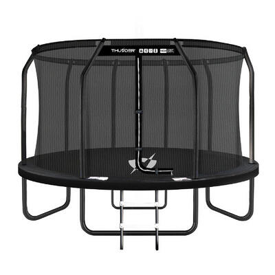 Trampoline voor kinderen voor in de tuin thunder inside elite 14ft 427cm zwart