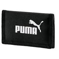 Puma Phase Wallet Black - compact velcro wallet