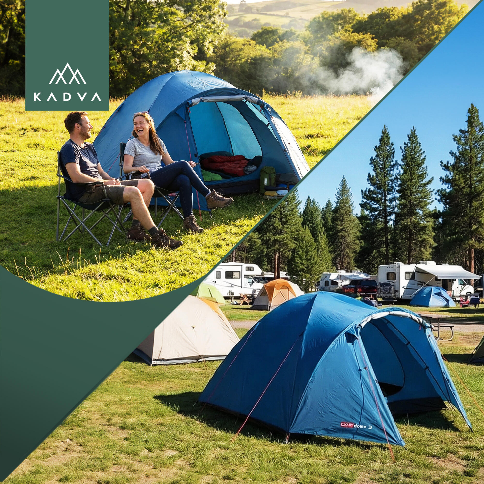 Tente de camping KADVA CAMPdome 3 3 personnes 7/7