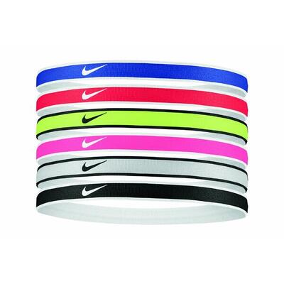 Set van 6 haarelastieken nike swoosh tipped
