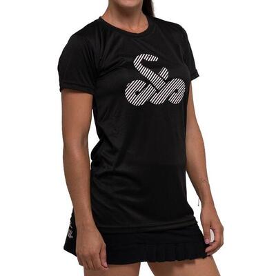 Vibor-a taipan dames t-shirt zwart