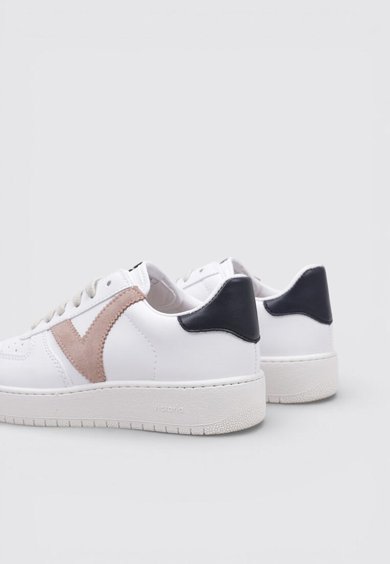 Zapatillas Deportivas Mujer Victoria MADRID EFECTO PIEL Beig 4/6