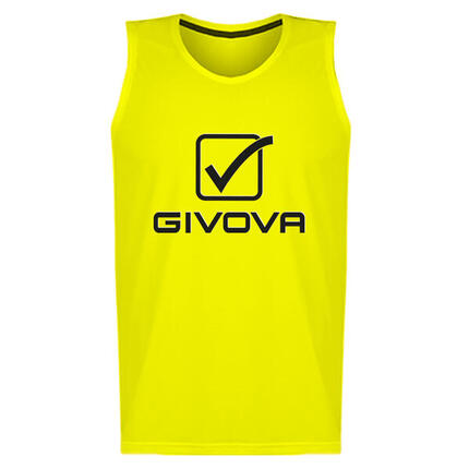 Givova Kennzeichnungshemd gelb 100% Polyester