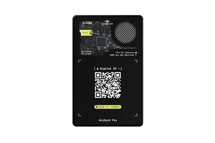 AirCard Pro | Traceur Bluetooth | Apple Find My | Ultrathin 2,2 mm | USB-C