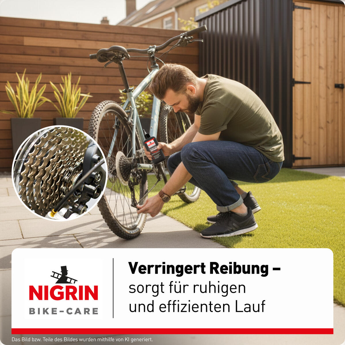 NIGRIN BIKE-CARE E-Bike- und Fahrrad-Kettenöl - Allwetter,100ml 3/7