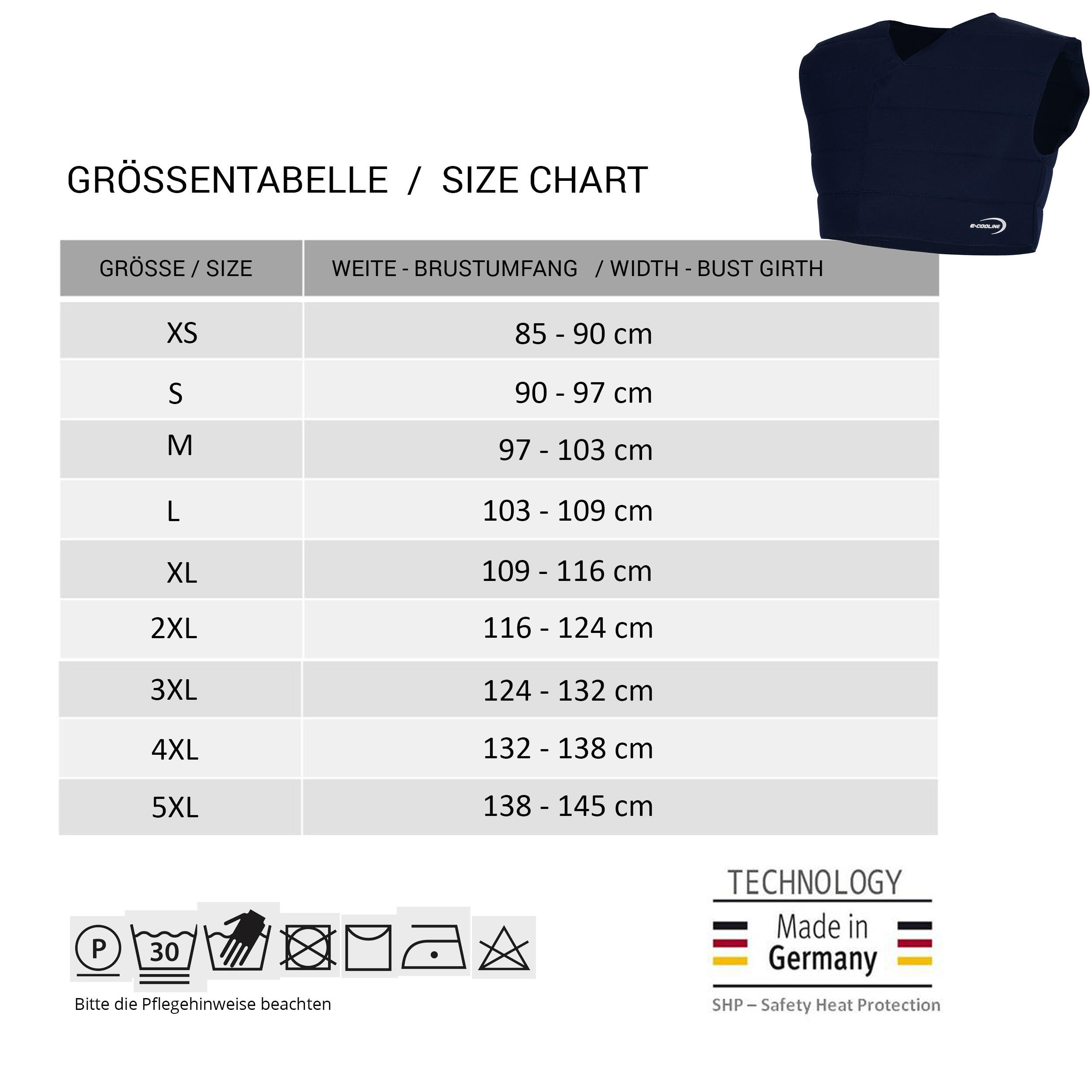 E.COOLINE Powercool SX3 |verkoelende vest voor volwassenen|geactiveerd met water 3/9