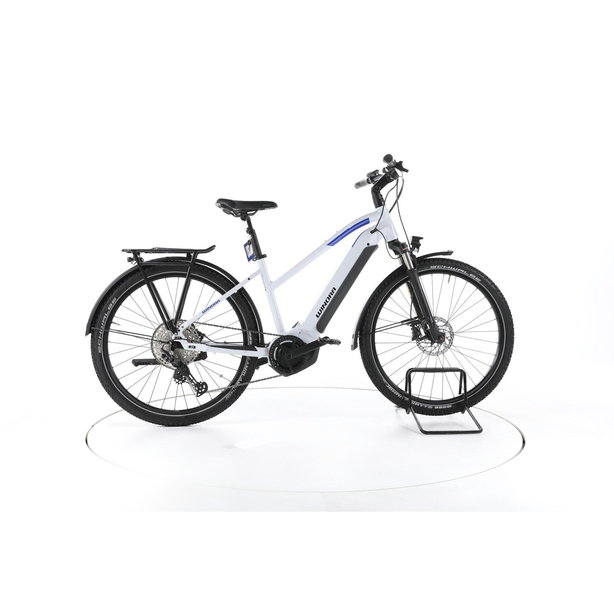 Winora - Reconditionné - Winora Yucatan 12 Trekking Vélo Électrique - Très Bon - Vélo De Voyage - Blanc - 44 L - Decathlon