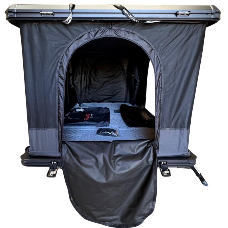 BRAGUSCAMP Tienda de Techo Para coche EVEREST 200x125X110cm Aluminio 2/8