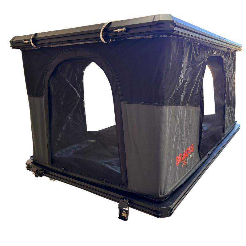 BRAGUSCAMP Tienda de Techo Para coche EVEREST 200x125X110cm Aluminio 4/8