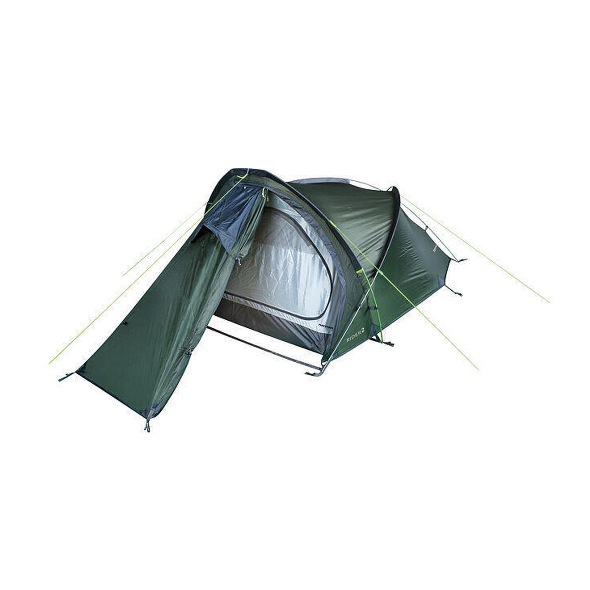 Hannah - Hannah 2 Man Tent Rider 2 - Tente - Vert - 2 Places - Decathlon
