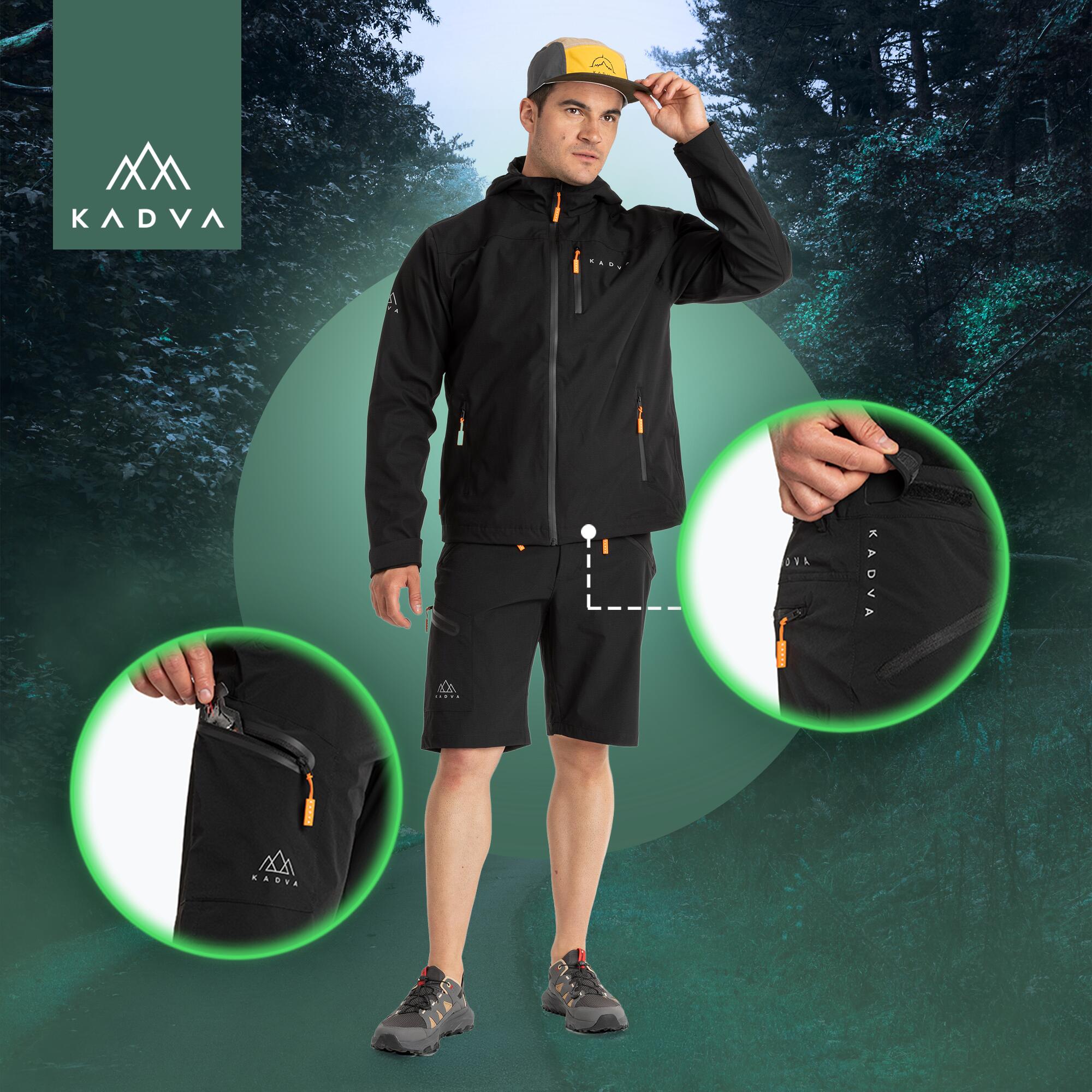 Calções masculinos KADVA Reto 3/7