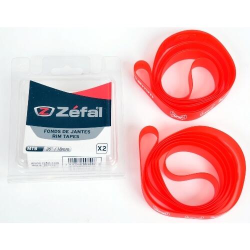 Blister di 2 fondi di cerchio Zefal pvc 26 -18 mm 2/4