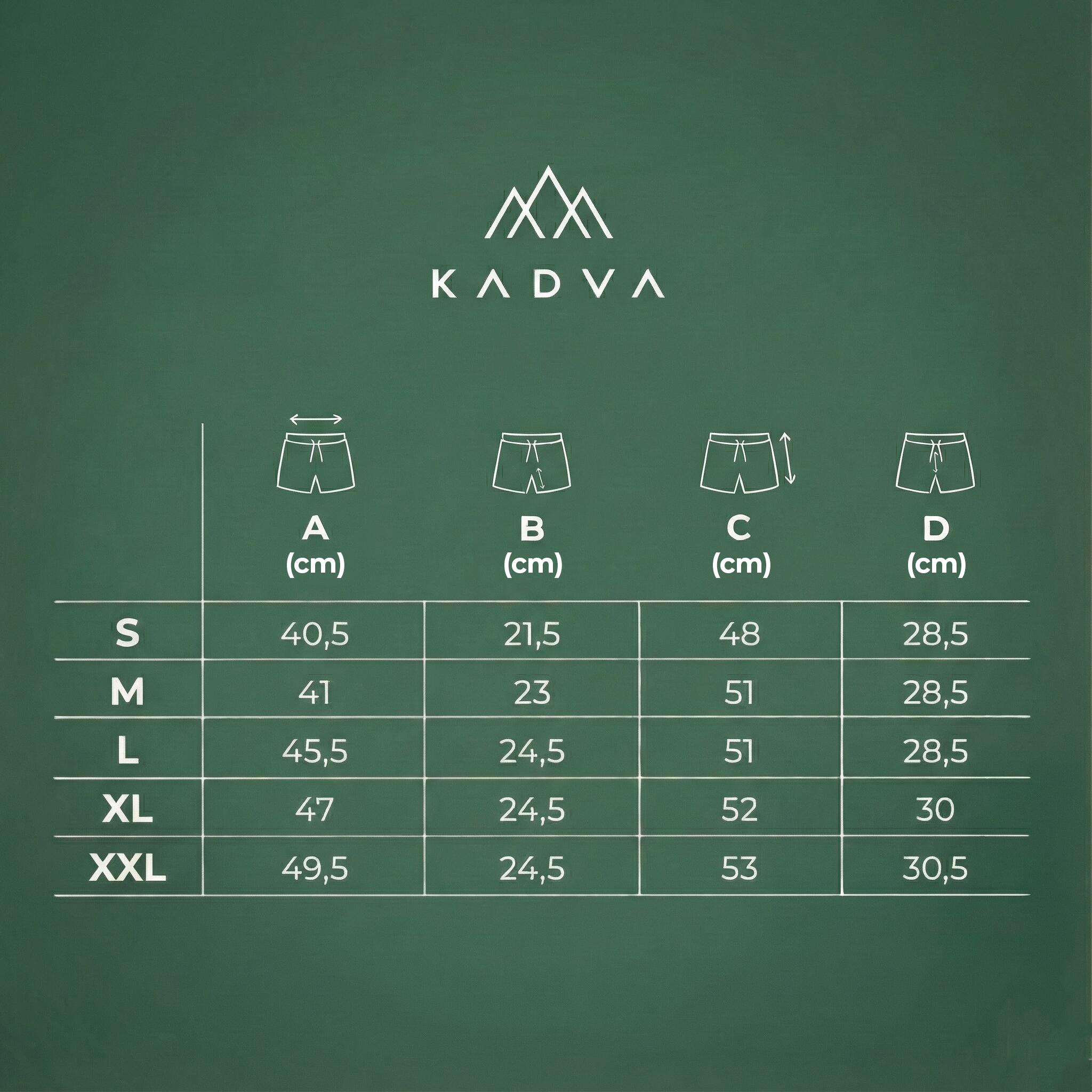Calções masculinos KADVA Seto 2/7