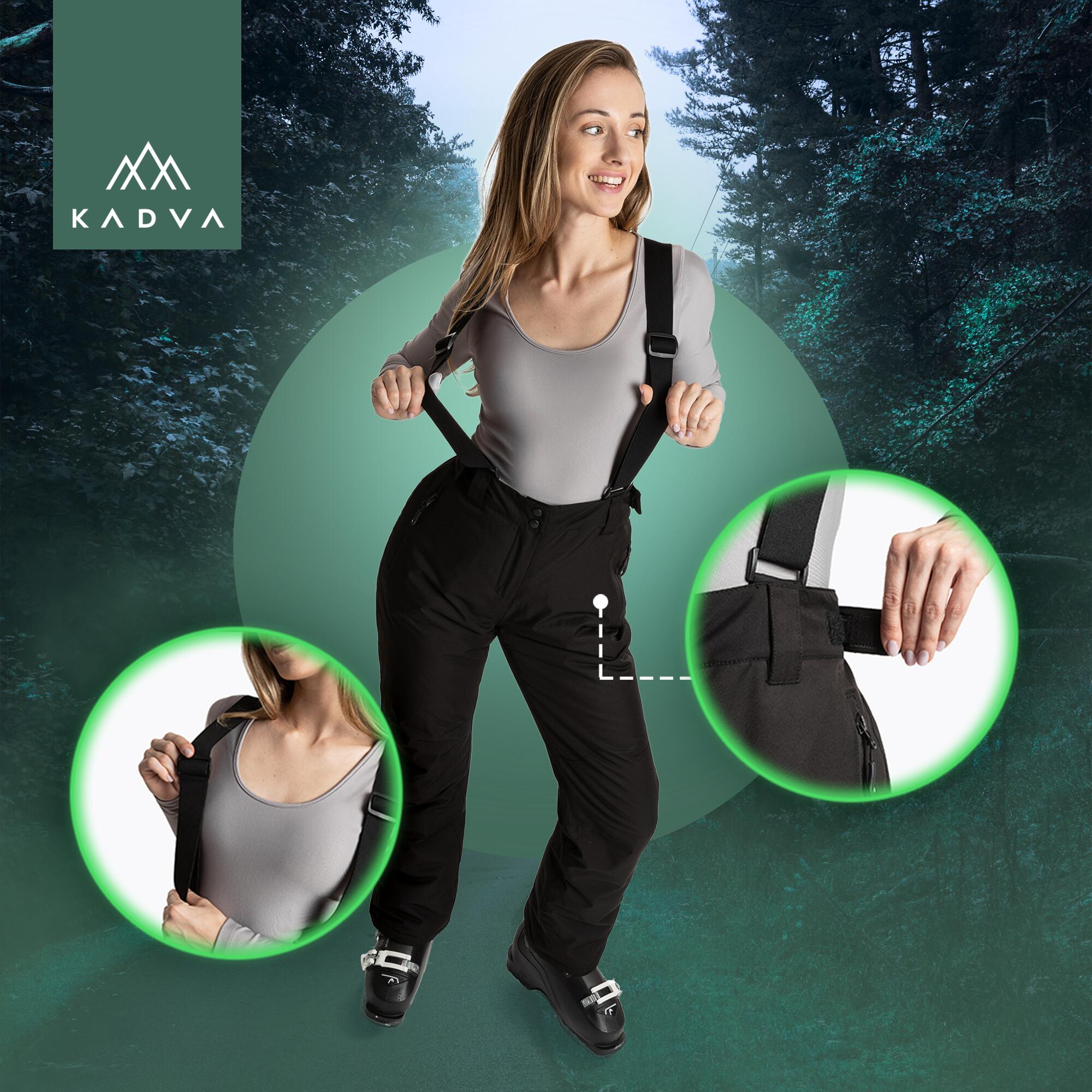 Calças de esqui femininas KADVA Edge X Pants 3/7