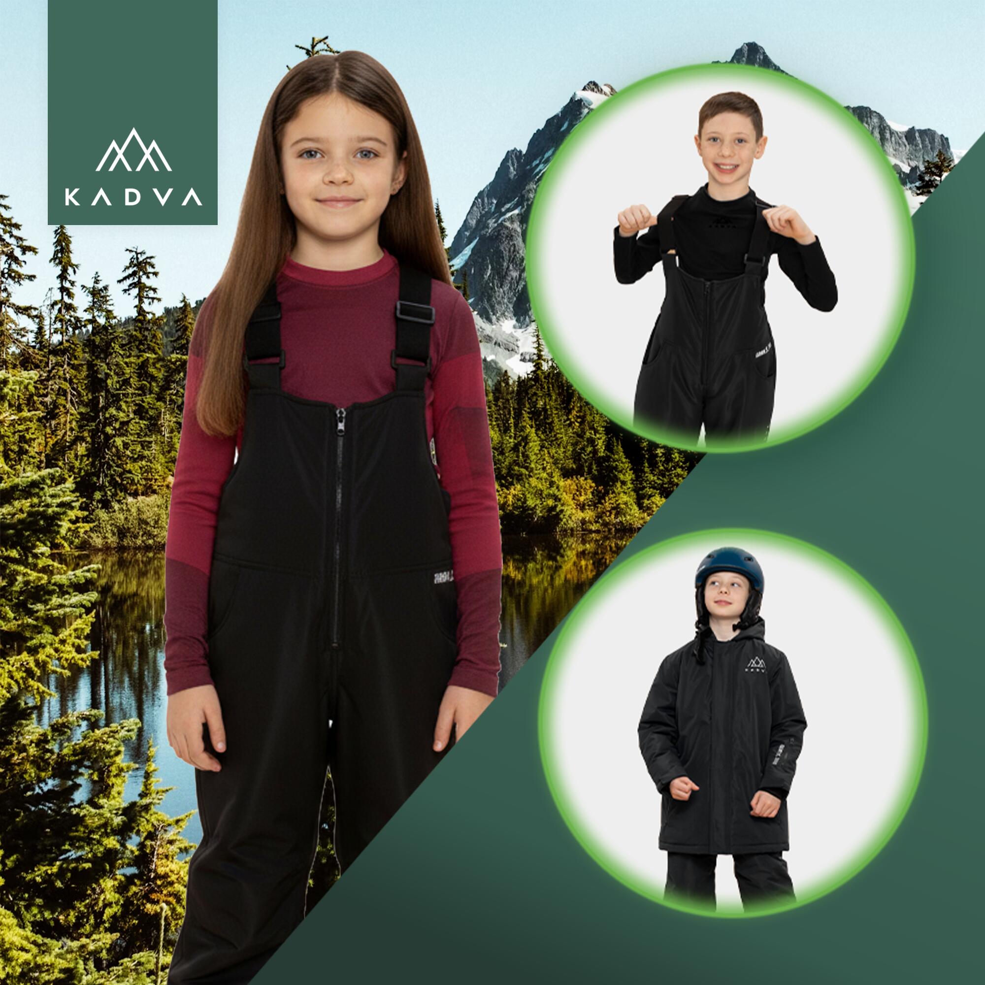 Calças de esqui infantis KADVA Skiro Pants Jr. 4/7