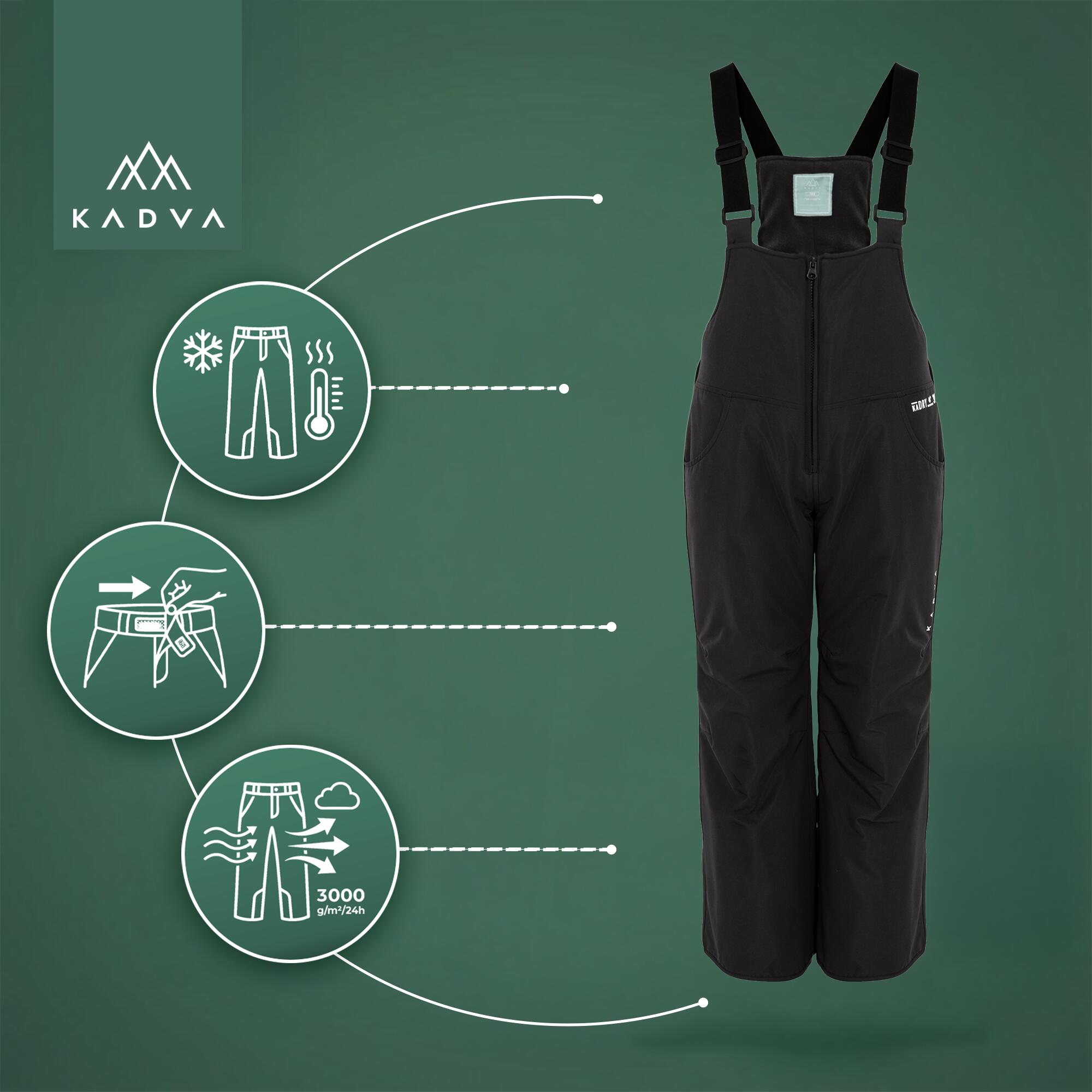 Calças de esqui infantis KADVA Skiro Pants Jr. 6/7