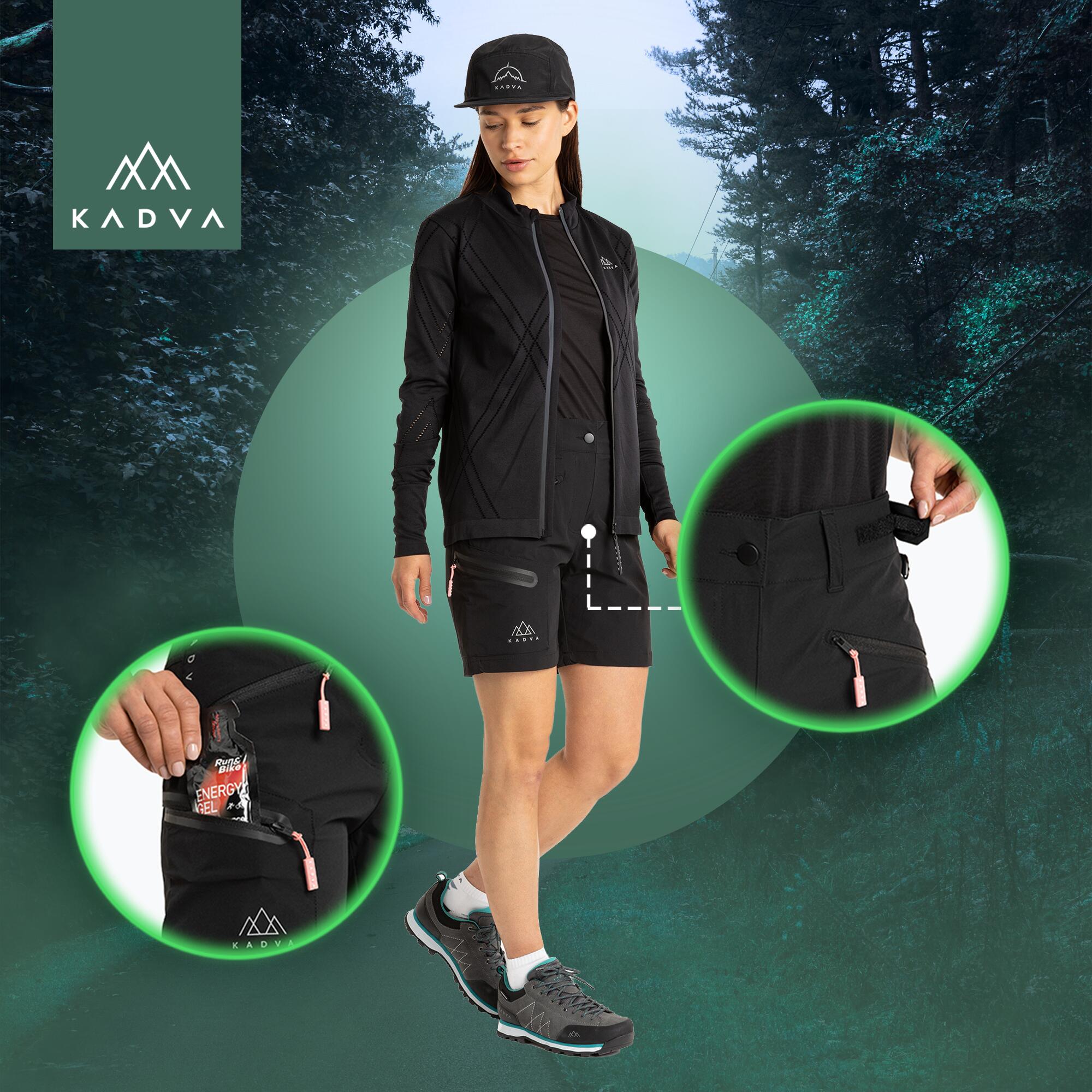 Calções femininos KADVA Reto WMNS 3/7
