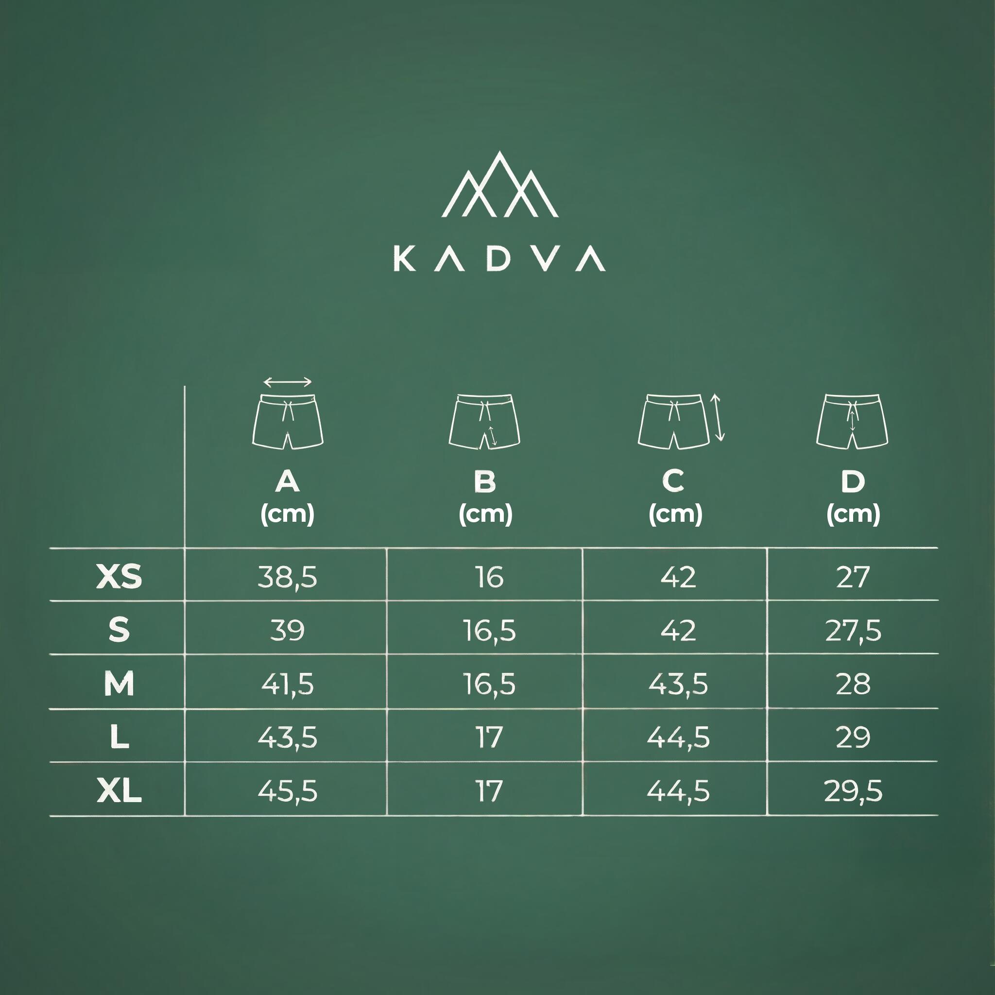 Calções femininos KADVA Reto WMNS 2/7