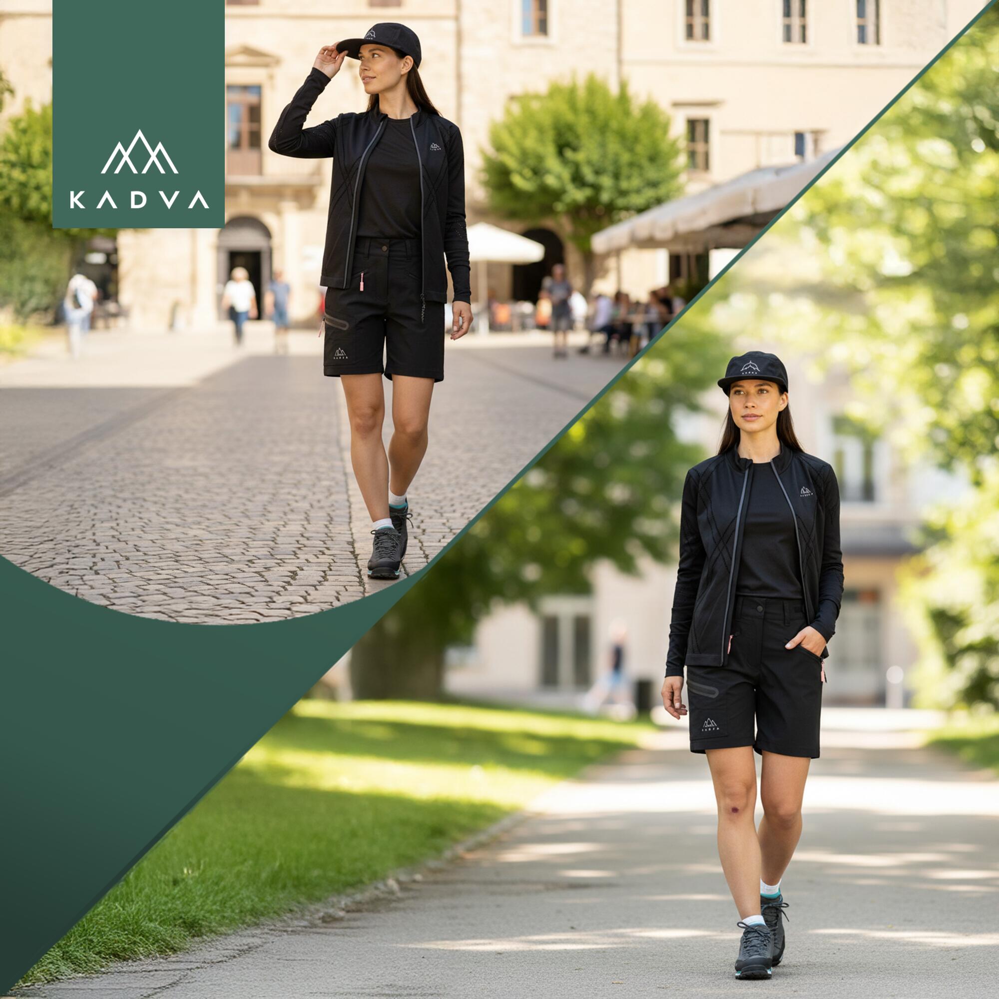 Calções femininos KADVA Reto WMNS 7/7